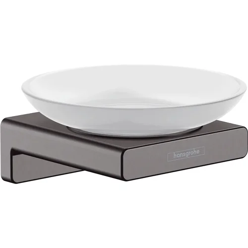 hansgrohe AddStoris Q Seifenschale Brushed Black Chrome