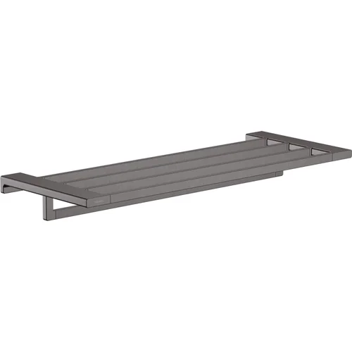 hansgrohe AddStoris Q Handtuchablage mit Handtuchhalter Brushed Black Chrome