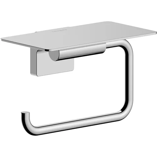 hansgrohe AddStoris S Papierrollenhalter mit Ablage Chrom