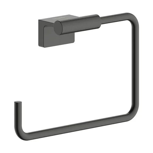 hansgrohe AddStoris S Handtuchring Brushed Black Chrome