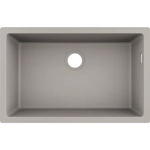 hansgrohe S51 S510-U660 Unterbauspüle 660 Betongrau