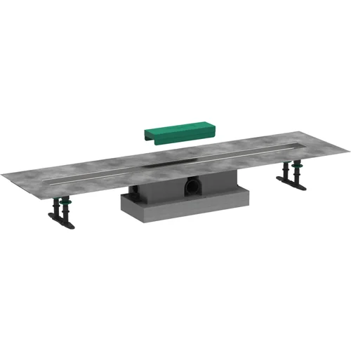 hansgrohe uBox universal Komplettset für Standardinstallation 1000 für Duschrinnen Fertigsets