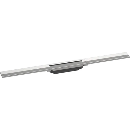 hansgrohe RainDrain Flex Fertigset Duschrinne 800 kürzbar Edelstahl gebürstet