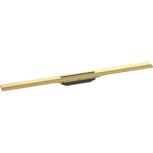 hansgrohe RainDrain Flex Fertigset Duschrinne 900 kürzbar Polished Gold Optic