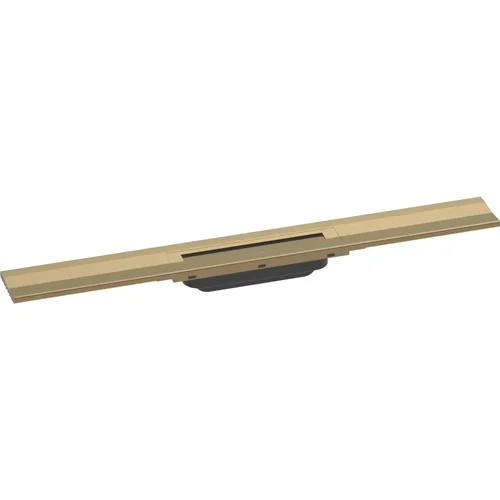 hansgrohe RainDrain Flex Fertigset Duschrinne 700 kürzbar zur Wandmontage Brushed Bronze