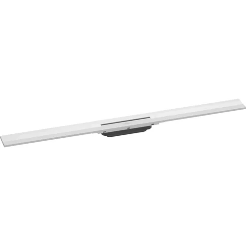 hansgrohe RainDrain Flex Fertigset Duschrinne 1000 kürzbar zur Wandmontage Mattweiß