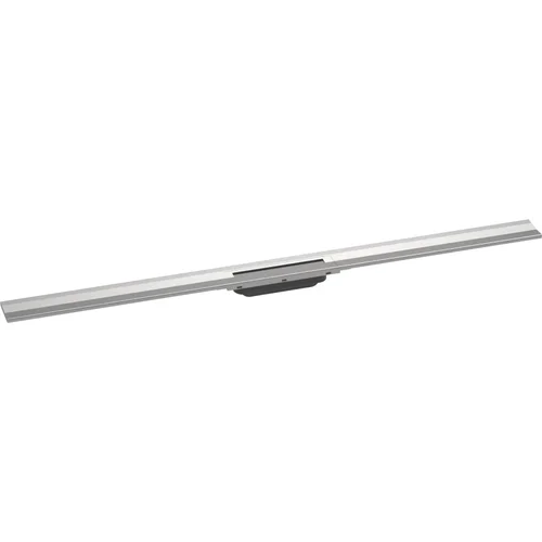 hansgrohe RainDrain Flex Fertigset Duschrinne 1200 kürzbar zur Wandmontage Edelstahl gebürstet