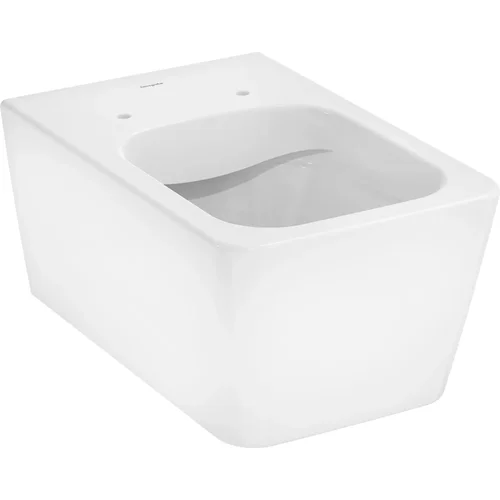 hansgrohe EluPura Q Wand WC AquaFall Flush, HygieneEffect Weiß