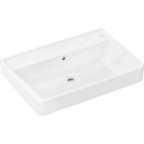 hansgrohe Xanuia Q Waschtisch 700/480 ohne Hahnloch mit Überlauf Weiß