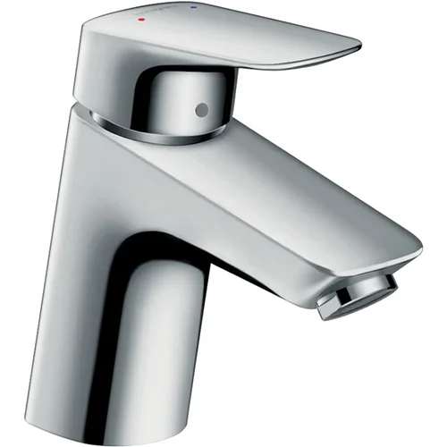 Hansgrohe Logis Einhebel-Waschtischmischer 70 mit Zugstangen-Ablaufgarnitur