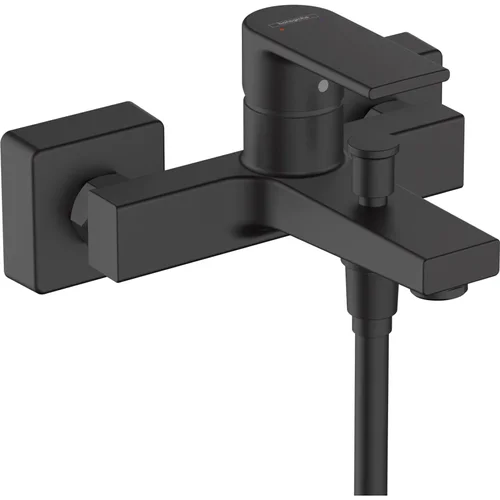 hansgrohe Vernis Shape Einhebel-Wannenmischer Aufputz Mattschwarz