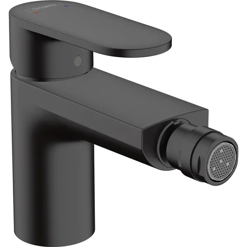 hansgrohe Vernis Blend Einhebel-Bidetmischer mit Zugstangen-Ablaufgarnitur Mattschwarz