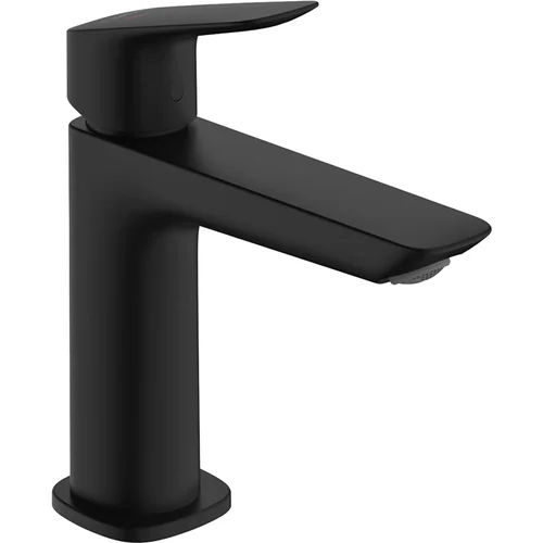hansgrohe Logis Q Einhebel-Waschtischmischer 110 Fine CoolStart ohne Ablaufgarnitur Mattschwarz