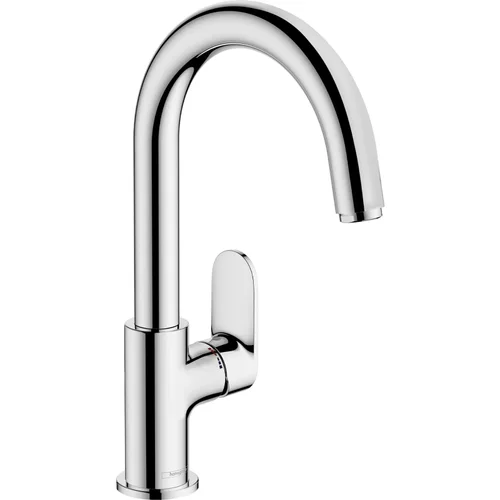 hansgrohe Vernis Blend Einhebel-Waschtischmischer mit Schwenkauslauf und Zugstangen-Ablaufgarnitur Chrom