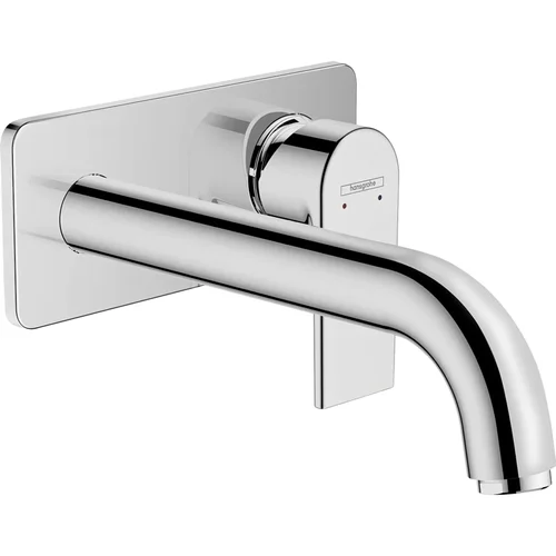 hansgrohe Vernis Shape Einhebel-Waschtischmischer Unterputz für Wandmontage mit Auslauf 20,7 cm Chrom