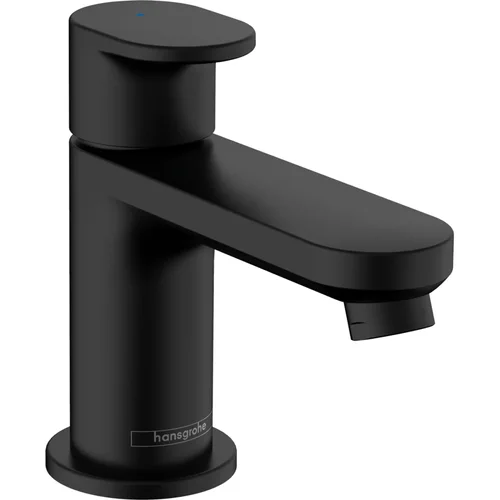 hansgrohe Vernis Blend Standventil 70 mit Hebelgriff für Kaltwasser oder vorgemischtes Wasser ohne Ablaufgarnitur Mattschwarz