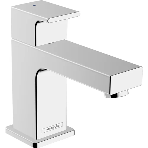 hansgrohe Vernis Shape Standventil 70 mit Hebelgriff für Kaltwasser oder vorgemischtes Wasser ohne Ablaufgarnitur Chrom