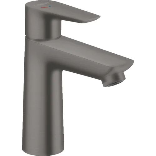 hansgrohe Talis E Einhebel-Waschtischmischer 110 CoolStart mit Zugstangen-Ablaufgarnitur Brushed Black Chrome
