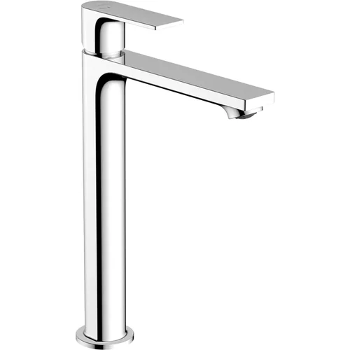 hansgrohe Rebris E Einhebel-Waschtischmischer 240 CoolStart für Aufsatzwaschtische ohne Ablaufgarnitur Chrom