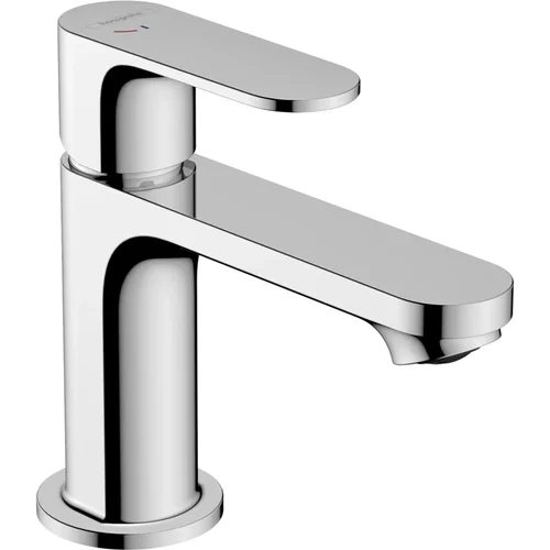 hansgrohe Rebris S Einhebel-Waschtischmischer 80 CoolStart mit Zugstangen-Ablaufgarnitur Chrom
