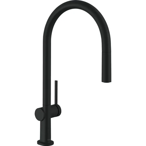 hansgrohe Talis M54 Einhebel-Küchenmischer 210, Ausziehauslauf, 1jet, sBox Mattschwarz