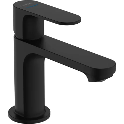 hansgrohe Rebris S Standventil 80 mit Hebelgriff für Kaltwasser oder vorgemischtes Wasser ohne Ablaufgarnitur Mattschwarz