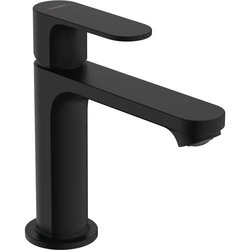 hansgrohe Rebris S Einhebel-Waschtischmischer 110 mit Zugstangen-Ablaufgarnitur Mattschwarz