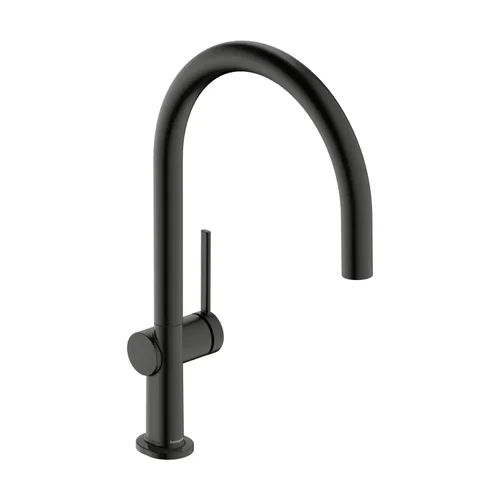 hansgrohe Talis M54 Einhebel-Küchenmischer 220, EcoSmart, 1jet Brushed Black Chrome