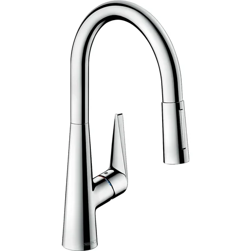 hansgrohe Talis M51 Einhebel-Küchenmischer 200, Ausziehbrause, 2jet Chrom