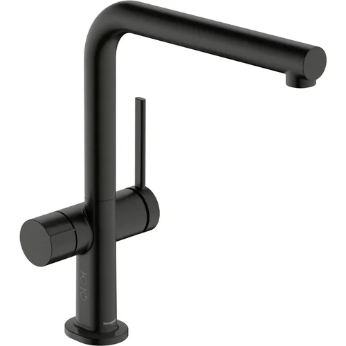 hansgrohe Talis M54 Einhebel-Küchenmischer 270, Geräteabsperrventil, 1jet Brushed Black Chrome