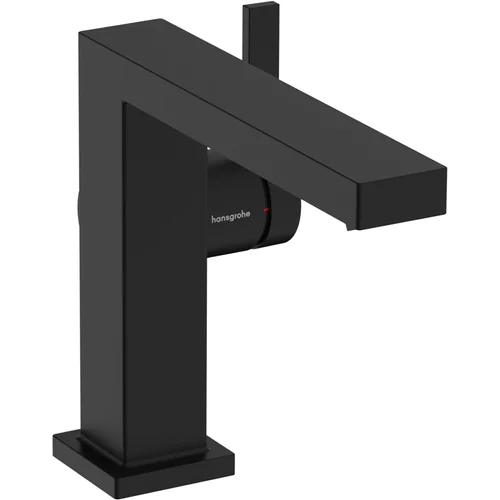 hansgrohe Tecturis E Einhebel-Waschtischmischer 110 Fine CoolStart EcoSmart+ ohne Ablaufgarnitur Mattschwarz