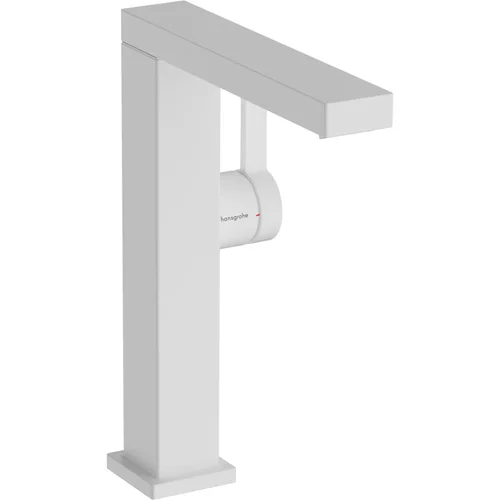 hansgrohe Tecturis E Einhebel-Waschtischmischer 210 Fine CoolStart EcoSmart+ mit Schwenkauslauf und Push-Open Ablaufgarnitur Mattweiß
