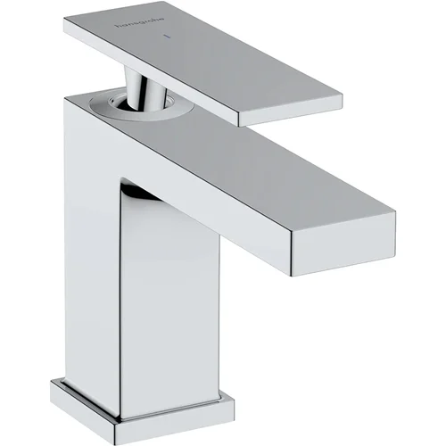 hansgrohe Tecturis E Standventil 80 mit Hebelgriff für Kaltwasser oder vorgemischtes Wasser ohne Ablaufgarnitur Brushed Black Chrome