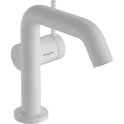 hansgrohe Tecturis S Einhebel-Waschtischmischer 110 Fine CoolStart EcoSmart+ ohne Ablaufgarnitur Mattweiß