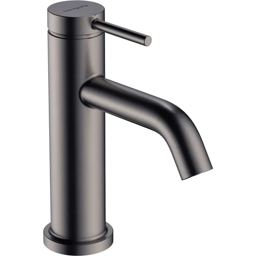 hansgrohe Tecturis S Einhebel-Waschtischmischer 80 CoolStart EcoSmart+ mit Zugstangen-Ablaufgarnitur Brushed Black Chrome