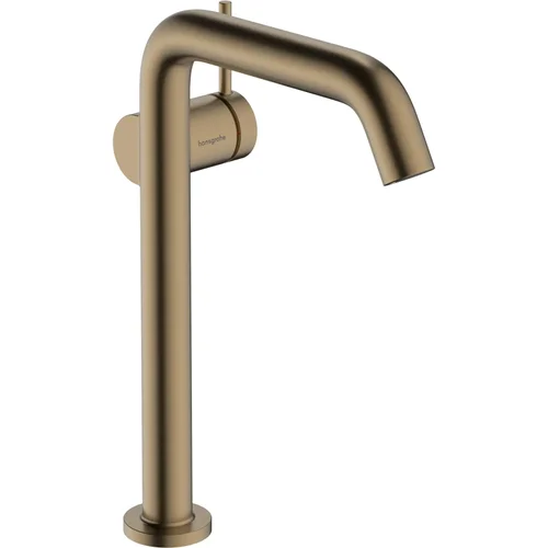 hansgrohe Tecturis S Einhebel-Waschtischmischer 240 Fine CoolStart EcoSmart+ für Aufsatzwaschtische ohne Ablaufgarnitur Brushed Bronze