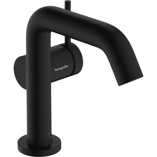 hansgrohe Tecturis S Einhebel-Waschtischmischer 110 Fine CoolStart EcoSmart+ mit Push-Open Ablaufgarnitur Mattschwarz