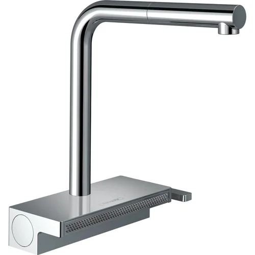 hansgrohe Aquno Select M81 Einhebel-Küchenmischer 250, Ausziehauslauf, 2jet, sBox Chrom