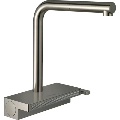 hansgrohe Aquno Select M81 Einhebel-Küchenmischer 250, Ausziehauslauf, 2jet Edelstahl Finish