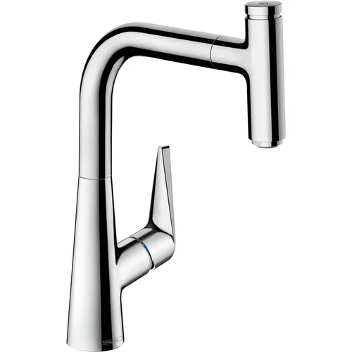 hansgrohe Talis Select M51 Einhebel-Küchenmischer 220, Ausziehauslauf, 1jet Chrom