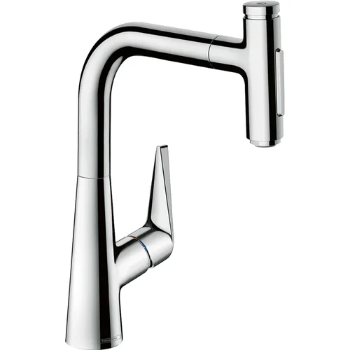 hansgrohe Talis Select M51 Einhebel-Küchenmischer 220, Ausziehbrause, 2jet, sBox Chrom