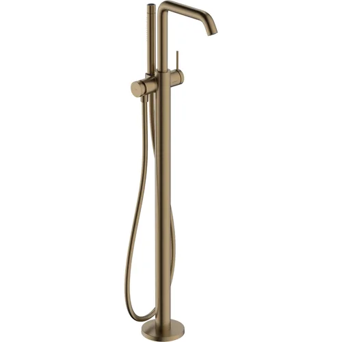 hansgrohe Tecturis S Einhebel-Wannenmischer bodenstehend Brushed Bronze