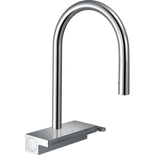 hansgrohe Aquno Select M81 Einhebel-Küchenmischer 170, Ausziehbrause, 3jet, sBox Chrom