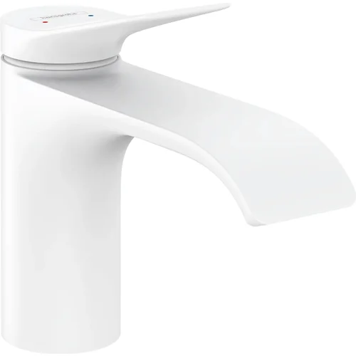 hansgrohe Vivenis Einhebel-Waschtischmischer 80 ohne Ablaufgarnitur Mattweiß