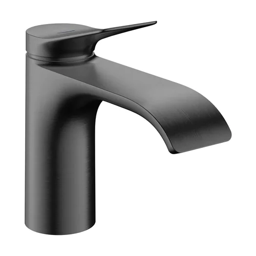 hansgrohe Vivenis Standventil 80 mit Hebelgriff für Kaltwasser oder vorgemischtes Wasser ohne Ablaufgarnitur Brushed Black Chrome