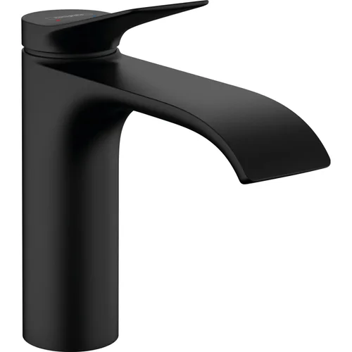 hansgrohe Vivenis Einhebel-Waschtischmischer 110 ohne Ablaufgarnitur Mattschwarz