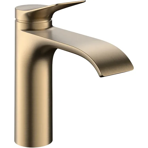 hansgrohe Vivenis Einhebel-Waschtischmischer 110 CoolStart mit Zugstangen-Ablaufgarnitur Brushed Bronze