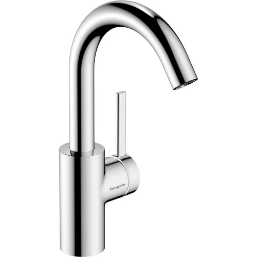 hansgrohe Zesis S Einhebel-Waschtischmischer 210 CoolStart mit Schwenkauslauf und Push-Open Ablaufgarnitur Chrom