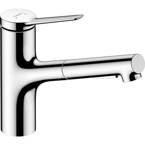hansgrohe Spültischmischer Zesis M33 Eco mit Ausziehbrause 2jet Chrom