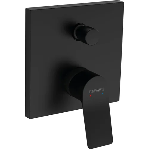 hansgrohe Vivenis Einhebel-Wannenmischer Unterputz mit integrierter Sicherungskombination nach EN1717 für iBox universal Mattschwarz